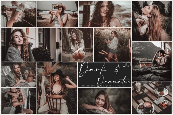 Download 18 Dark &amp; Dramatic Lightroom Presets - Dramatic Collection